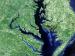 satellite map of entire chesapeake waterway